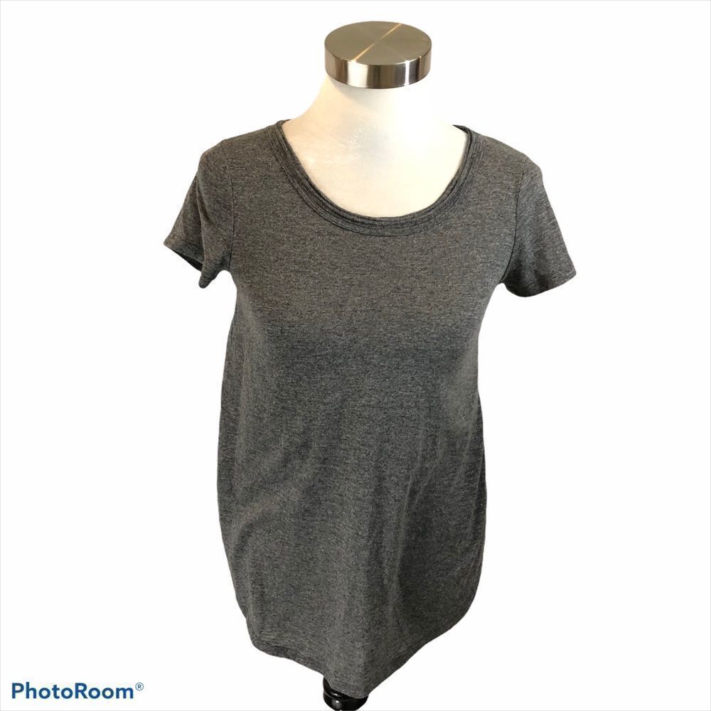 ModCloth Heather Grey Short‎ Sleeved T-shirt XS